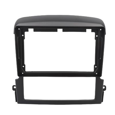 9 Inch Car Radio Fascia Panel 2 DIN Dashboard Navigation Fascia Panel Frame Radio Frame Radio Stereo Dash Installation Mount Trim Kit