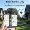 2025 [Apple MFi Certified] (iOS Only) Bluetooth Tracker Smart Finder for Apple Find My iPhone Keys Finder GPS Tracker, 5-10 Years Staying Power, Keys Finder and Item Locator for Wallet, Bags, Passport view 4