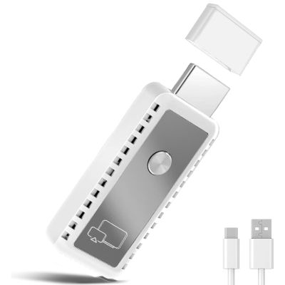 2026 Upgraded 2-in-1 Wireless HDMI Display Dongle Adapter,4K HDR Decode Dual Band 5G Receiver,Plug & Play For Smartphone/Laptop/PC to TV/Monitor, AirPlay/Miracast/DLNA Screen Mirroring with 1080P HD