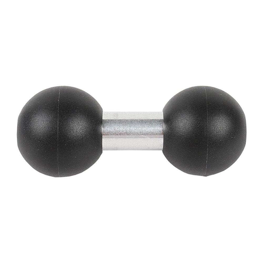Hjdlhx Replacement Rubber Mounting Composite Ball Adapter for Mobile Phone Brackets, 25mm to 25mm