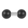 Hjdlhx Replacement Rubber Mounting Composite Ball Adapter for Mobile Phone Brackets, 25mm to 25mm view 1