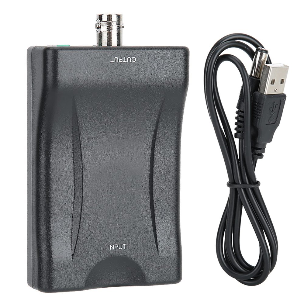 Black HDMI to BNC Video Converter Adapter, Female CVBS Coaxial Connector, HD 1080P Output for PAL NTSC Systems, DVD Recorders, Security Cameras DVRs