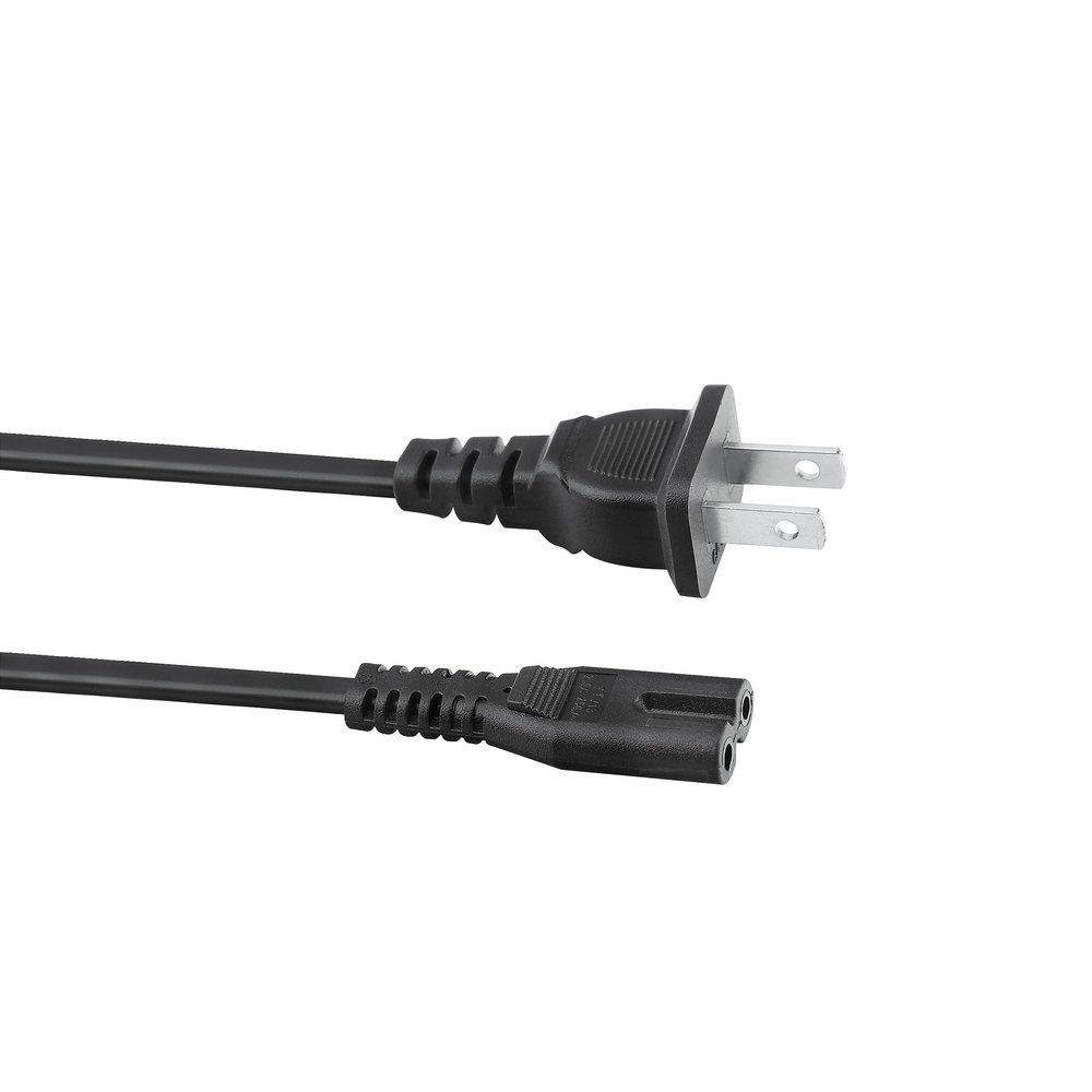 CJP-Geek AC in Power Cord Cable Charger Outlet Plug Lead Compatible with VANKYO Leisure 3 3W Q5 Lux 410 410W LS430 Leisure 430 430W Mini LED Portable Projector