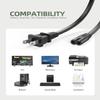 CJP-Geek AC in Power Cord Cable Charger Outlet Plug Lead Compatible with VANKYO Leisure 3 3W Q5 Lux 410 410W LS430 Leisure 430 430W Mini LED Portable Projector view 4