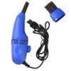 Jualyue Keyboard Vacuum Cleaner Portable Mini Desktop Vacuum Long Lasting Handheld Cleaner with USB Cord, Nozzle  Brush, Mini for Cleaning Laptop Dust, Hair, Crumbs view 1