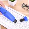 Jualyue Keyboard Vacuum Cleaner Portable Mini Desktop Vacuum Long Lasting Handheld Cleaner with USB Cord, Nozzle  Brush, Mini for Cleaning Laptop Dust, Hair, Crumbs view 4