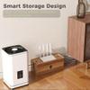 Acacia Wood Cord Organizer, Large Cable Management Solution, for Power Strips and Floor-Level Devices  Conceals TV Wires, Computer Cables, Router, USB Hub view 3
