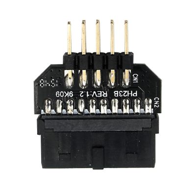 New Panel Plug-in Adapter Computer Motherboard USB3.0 20pin to USB2.0 9pin