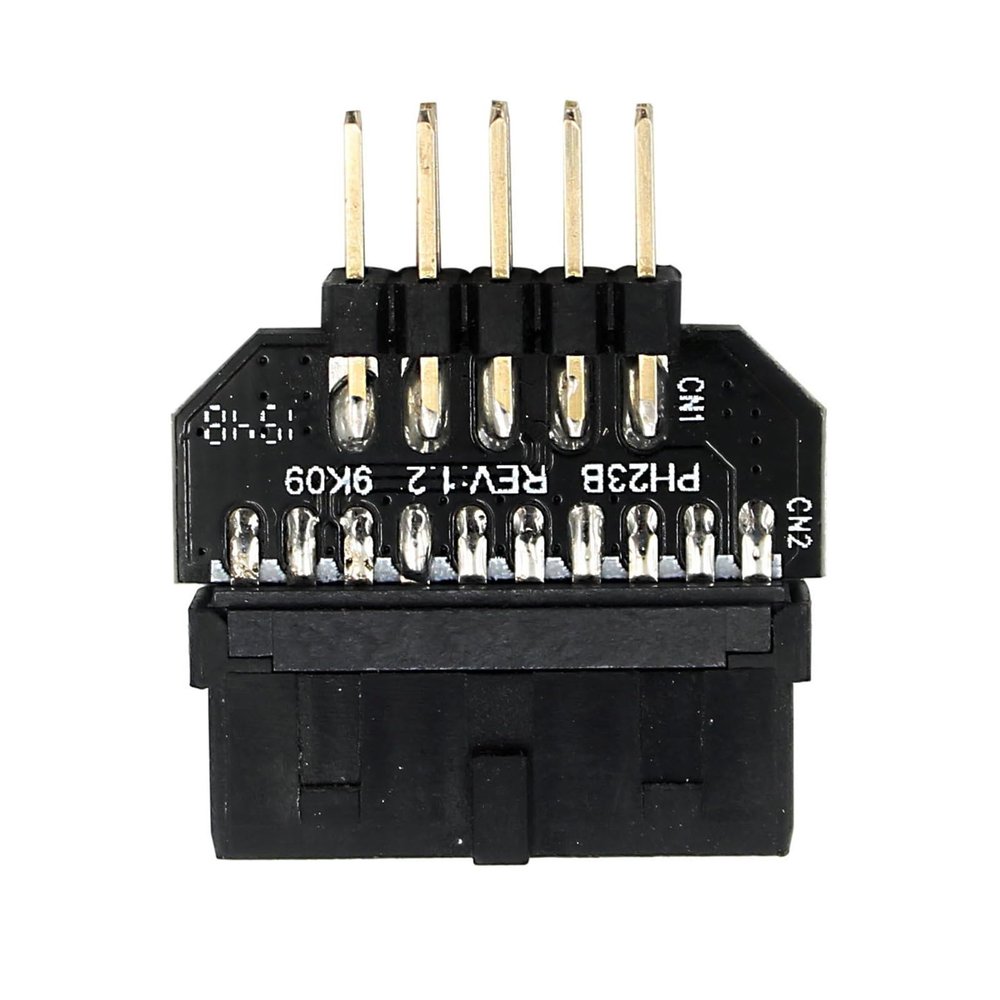 New Panel Plug-in Adapter Computer Motherboard USB3.0 20pin to USB2.0 9pin
