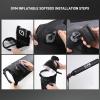 GVM 43"/110cm Inflatable Foldable Air Softbox, Portable Terete Shape Soft Box, Compatible with GVM 200B/ 300B/ 500B /650B and Other Bowens Mount Light for Recording, Portraits view 3