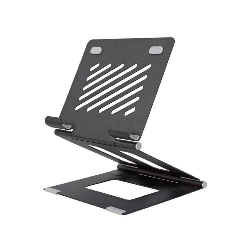 MVUYO Portable Laptop Docking Station Computer Stand Aluminum Desktop Foldable Lift Cooling Bracket(D)