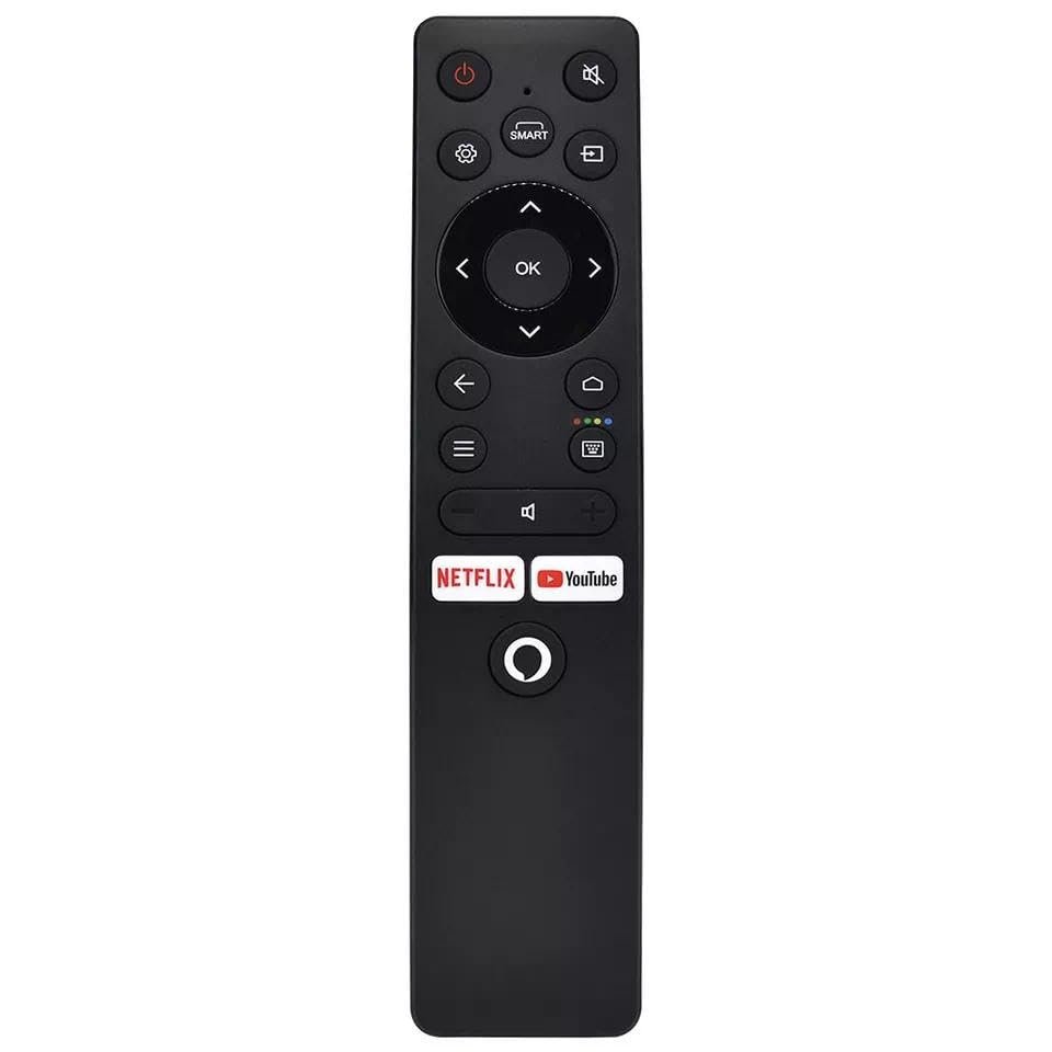 XINFUTE New fit for TCL Thomson Voice TV Remote RC890 T49FSL6010 T32RTL6000 06-B89V19-TY07MS