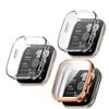 3 Pack Cases for Amazfit Bip 6 with Screen Protector, Flexible TPU Shockproof Scratch Proof Cover Case for Amazfit Bip 6 (Clear/Clear/Rose Gold) view 1