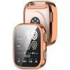 3 Pack Cases for Amazfit Bip 6 with Screen Protector, Flexible TPU Shockproof Scratch Proof Cover Case for Amazfit Bip 6 (Clear/Clear/Rose Gold) view 4