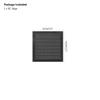 Durable Magnetic Computer PC Cooling Fan Anti-dust Net Cooler Fan Cover Dust Filter Mesh 14 * 14cm view 2