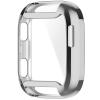 3 Pack Cases for Amazfit Bip 6 with Screen Protector, Flexible TPU Shockproof Scratch Proof Cover Case for Amazfit Bip 6 (Clear/Clear/Silver) view 4