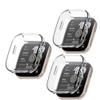 3 Pack Cases for Amazfit Bip 6 with Screen Protector, Flexible TPU Shockproof Scratch Proof Cover Case for Amazfit Bip 6 (Clear/Clear/Clear) view 1