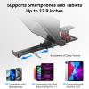 Desview P17 Teleprompter17 inch Aluminum Alloy Liftable Teleprompter, High Display Glass, Compatible with iPad Tablet Phone DSLR Camera, No Assembly, Carry Case Included, Great for Video Making view 3