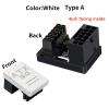 ZEZEFUFU ATX 3.0 16 Pin GPU Power Connector 12VHPWR Extension 180 Angled Turning Connector for RTX 3090Ti 4070Ti 4080 Graphic Card GPU view 3