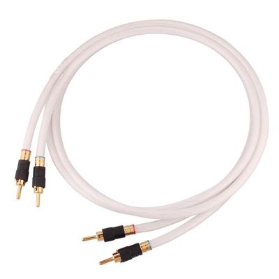 INRLEWGB A Pair of HiFi OCC Banana Plug Speaker Cables(2 pcs,1.5m)