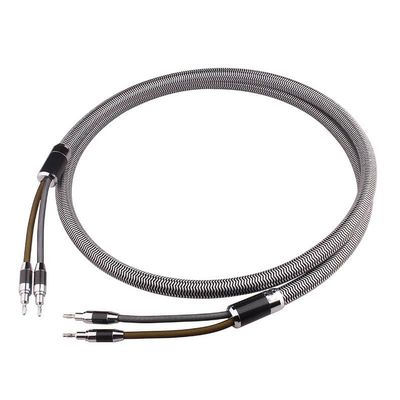 INRLEWGB HiFi 7N OCC Banana Plug Speaker Cable(1pcs Upgrade,3000mm)