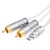 INRLEWGB HiFi USB R Audio Cable(0.75m) view 1