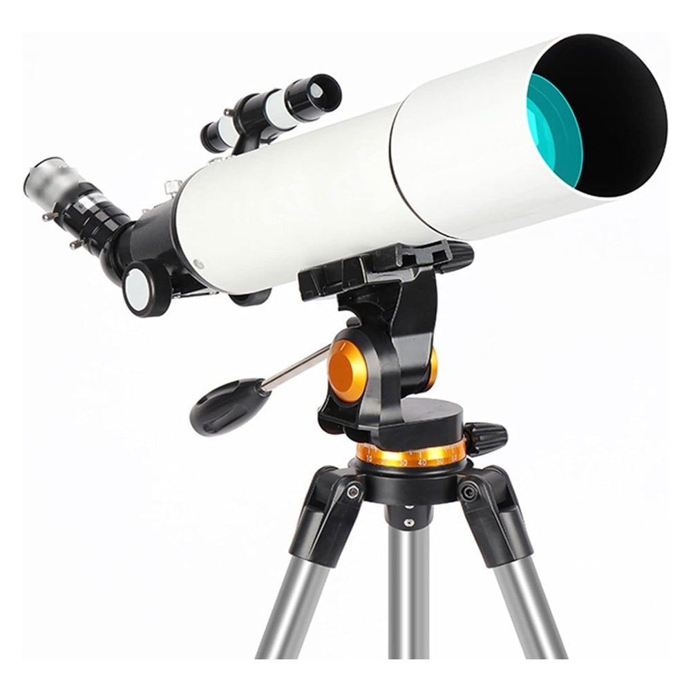 Astronomical Telescop ConvenientBeginners Adults, 80mm Aperture 500mm Astronomy Telescop Convenientwith Adjustable Tripod, Perfect Telescop Convenient
