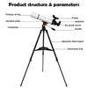 Astronomical Telescop ConvenientBeginners Adults, 80mm Aperture 500mm Astronomy Telescop Convenientwith Adjustable Tripod, Perfect Telescop Convenient view 4