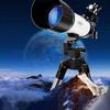 Astronomical Telescop ConvenientTelescop Convenients for Adults,Astronomical Refracting Telescop Convenient,Portable Travel Telescop Convenientwith Carry Bag,A view 2