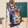 ALAZA Soccer Fire Electric Spark Laptop Backpack Purse for Women BookBags 17 inch School Bags Men Boys Girls Travel Casual Daypack view 2