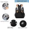 ALAZA Soccer Fire Electric Spark Laptop Backpack Purse for Women BookBags 17 inch School Bags Men Boys Girls Travel Casual Daypack view 3