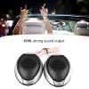 Milltrip 10W Mini Car Speaker Audio - Stickable Round Car Tweeter with Adhesive Glue, Compact 4 Loudspeaker for Enhanced Music Experience - Universal Fit for Most Vehicles view 3