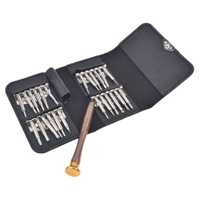 CONGARTENO 1Set Phone Tablet Computer Repair Tool Kit with Magnetic Chromium Vanadium Alloy Screwdrivers and Pry Disassembly in Portable Leather Bag Included