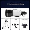 Telescop Convenientop Convenient, Entry-Level Astronomical Telescop Convenientfor Reflector Telescop Convenientfor Beginners Optical Lens Portable Travel Telesc view 3