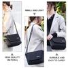 CONGARTENO Travel Camera Bag for Dslr and Mirrorless Cameras Crossbody Design with Padded Protection for Outdoor Photography and Travel Black view 3