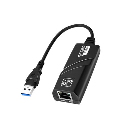 ACGTUY USB 2.0/3.0/3.1 TypeC to Rj45 10/100/1000Mbps LAN Ethernet Adapter Network Card Cable CAT6 Cable PC Computer(USB 3.0)