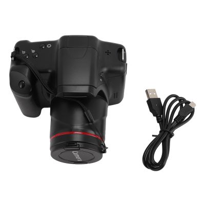 4K Digital Camera for Photography Autofocus Function, Multi Axis Stabilization Function, 2.4 In180Flip Screen Compact Travel Camera for Teens with 16X Zoom, Versatile