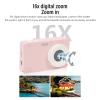 4K Digital Camera 50MP Auto Focus Vlogging Camera with 16X Zoom 2.8" HD Screen & Built in Fill Light, Retro Travel Camera for Teens Beginners (Pink) view 3