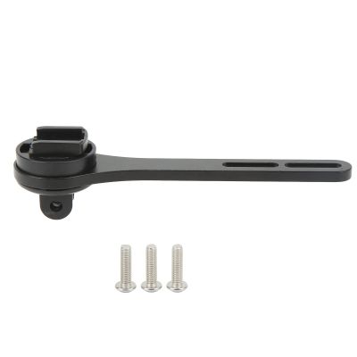 Glomora Road Bike Out Front Computer Mount, Aluminium Alloy One Piece Bicycle Computer Bracket Compatible with Most GPS Cycling Code Units, Designed for Wind Reduction (for Cat Eye)