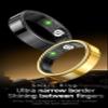 WFGLH 12, Gold Intelligent Health Detection Ring, Lightweight Smart Ring, Weighs Just 4.5G, Comfortable and Durable Material, Suitable for Men Women and The Elderly view 2