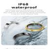 WFGLH 12, Gold Intelligent Health Detection Ring, Lightweight Smart Ring, Weighs Just 4.5G, Comfortable and Durable Material, Suitable for Men Women and The Elderly view 3