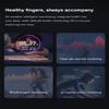 WFGLH Silver,9, Waterproof Fitness Tracker Health Rings, Smart Sleep Monitoring Ring, with Charging Case and Protector, Remote Photography, Suitable for Men and Women view 2