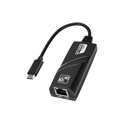 ACGTUY USB 2.0/3.0/3.1 TypeC to Rj45 10/100/1000Mbps LAN Ethernet Adapter Network Card Cable CAT6 Cable PC Computer(TYPEC 3.1)