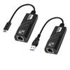 ACGTUY USB 2.0/3.0/3.1 TypeC to Rj45 10/100/1000Mbps LAN Ethernet Adapter Network Card Cable CAT6 Cable PC Computer(TYPEC 3.1) view 2