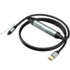 Adoreen Unidirectional USB A 2.0 to Toslink Digital Optical Audio Cable 6 Ft, USB Male to SPDIF Port Male Fiber Optic Adapter, for Windows Mac PS5/PS4 Laptop, NOT for TV -NOT Toslink to USB-A view 1