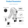 Coyktonty Invisible Dive Case/Waterproof Case for Insta360 X5,197ft/60M Waterproof Housing,with Anti-Fog Sheet and Bracket view 3