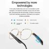 AI Smart Glasses,Ai Translation Smart Glasses Bluetooth for Men Women with 163 Language Real Time Translation,Blue Light Filtering Lenses,Smart Glasses for Travel Meeting view 3
