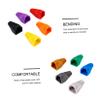 NUOBESTY 100pcs Network Cable Head Plug Cover Cable Boots for Ethernet Protects from Bend Water Ingress Easy Identification view 2