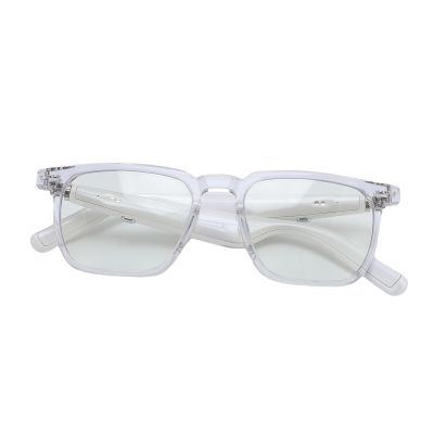 AI Translation Glasses, AI Smart Glasses with Real Time Video Translation Function, 100 Languages, Touch Control, Music A Call, for Men Woman (White)