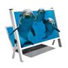 21 Inch 3D Screen Glass Game Video Display Glass HD Blu-Ray Glass, 3D HD Mobile Video Amplifier view 1